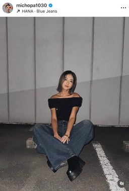 みちょぱさんのインスタグラム（＠michopa1030）より