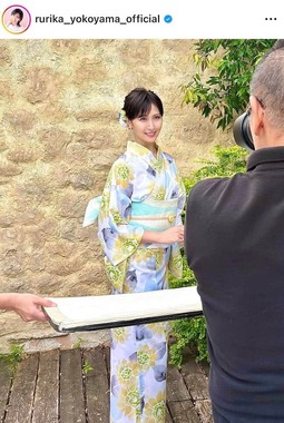 横山ルリカさんのインスタグラム（＠rurika_yokoyama_official）より