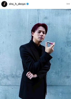 平野紫耀さんのインスタグラム（＠sho_h_desyo）より