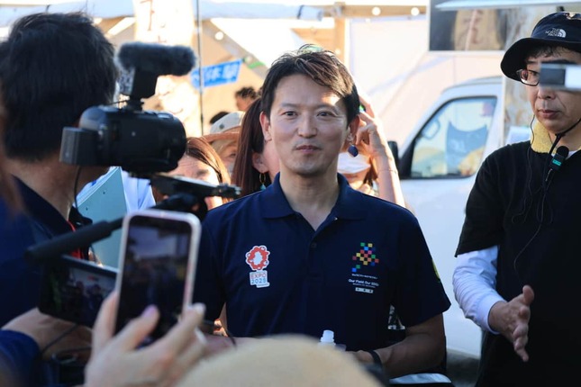 兵庫県・斎藤元彦知事（2025年8月2日撮影）