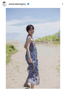 渡邊渚さんのインスタグラム（＠watanabenagisa_）より