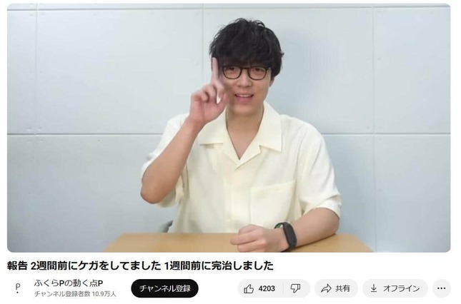 ふくらPさん（「ふくらPの動く点P」より）
