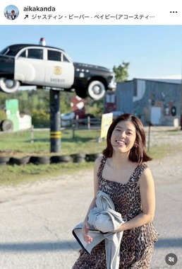 神田愛花さんのインスタグラム（＠aikakanda）より