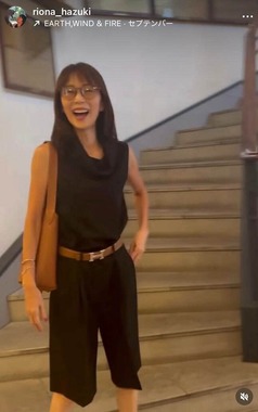 葉月里緒奈さんのインスタグラム（＠riona_hazuki）より