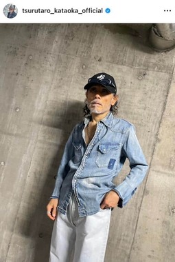 片岡鶴太郎さんのインスタグラム（＠tsurutaro_kataoka_official）より