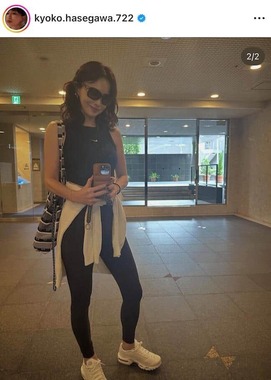 長谷川京子さんのインスタグラム（＠kyoko.hasegawa.722）より