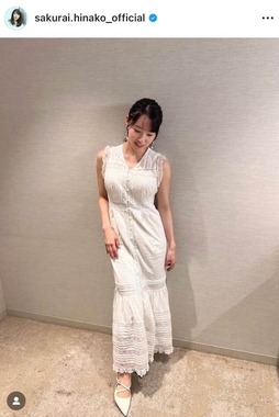 桜井日奈子さんのインスタグラム（＠sakurai.hinako_official）より