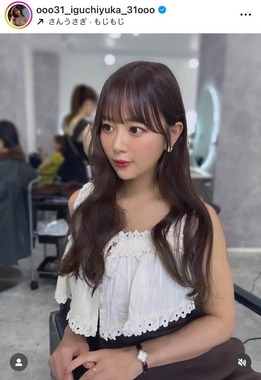 井口裕香さんのインスタグラム（＠ooo31_iguchiyuka_31ooo）より