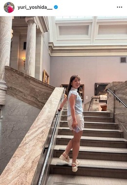 吉田優利選手のインスタグラム（＠yuri_yoshida__）より