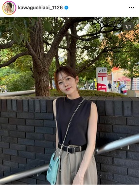 川口葵さんのインスタグラム（＠kawaguchiaoi_1126）より