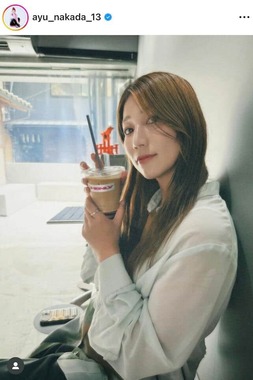 仲田歩夢さんのインスタグラム（＠ayu_nakada_13）より