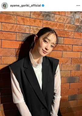 剛力彩芽さんのインスタグラム（＠ayame_goriki_official）より