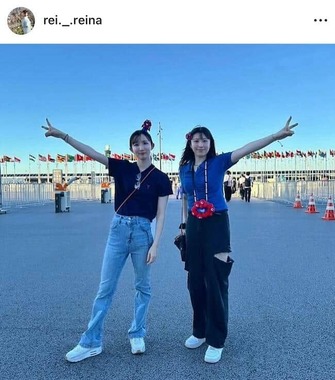 麻生麗名さんのインスタグラム（＠rei._.reina）より