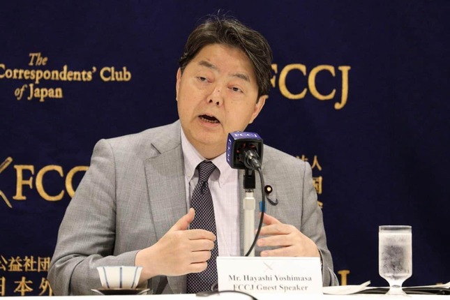 林芳正官房長官（2023年6月撮影）