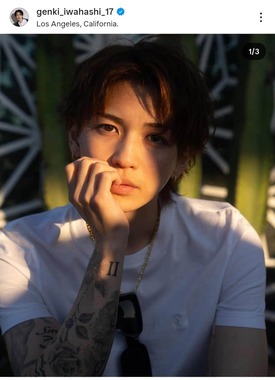 岩橋玄樹さんのインスタグラム（＠genki_iwahashi_17）より