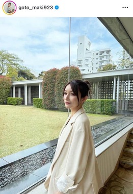 後藤真希さんのインスタグラム（＠goto_maki923）より