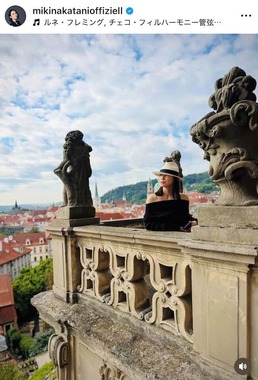 中谷美紀さんのインスタグラム（＠mikinakatanioffiziell）より