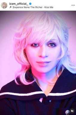 IZAMさんのインスタグラム（＠izam_official_）より