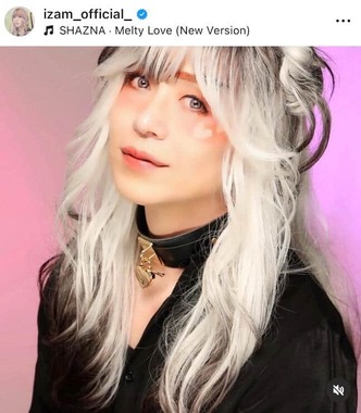 IZAMさんのインスタグラム（＠izam_official_）より