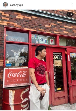 ひゅうがさんのインスタグラム（＠com.hyuga）より