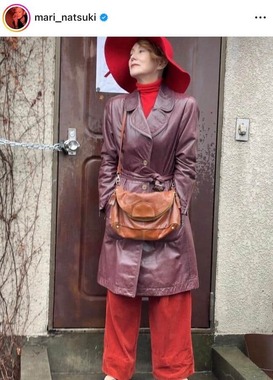 夏木マリさんのインスタグラム（＠mari_natsuki）より