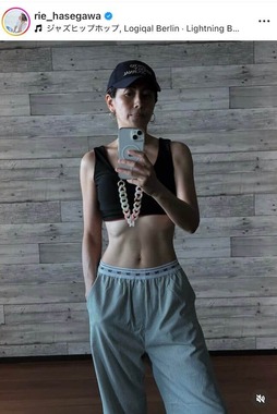 長谷川理恵さんのインスタグラム（＠rie_hasegawa）より