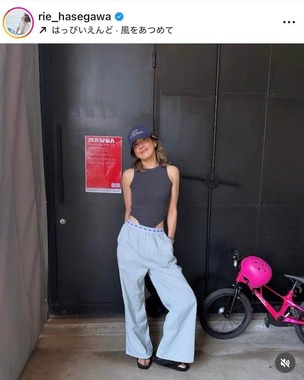 長谷川理恵さんのインスタグラム（＠rie_hasegawa）より
