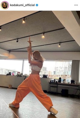 倖田來未さんのインスタグラム（＠kodakumi_official）より