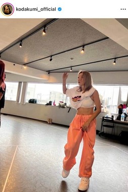 倖田來未さんのインスタグラム（＠kodakumi_official）より