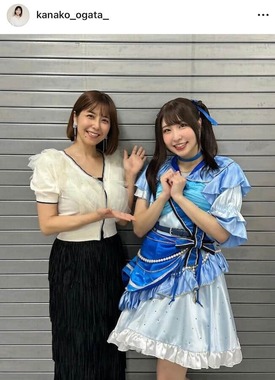緒方かな子さんのインスタグラム（＠kanako_ogata_）より