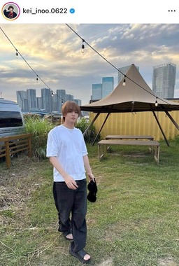 伊野尾慧さんのインスタグラム（＠kei_inoo.0622）より