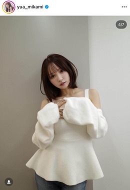 三上悠亜さんのインスタグラム（＠yua_mikami）より