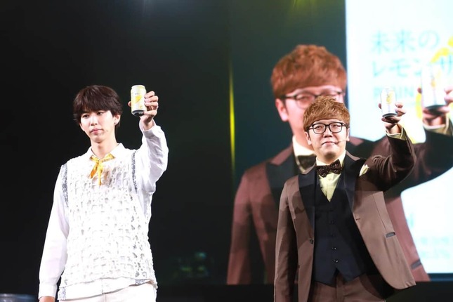 ヒカキンさん、はじめしゃちょーさん（25年9月18日撮影）