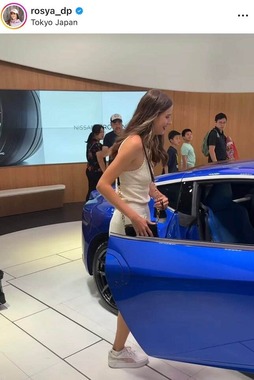 ヤロスラワ・マフチフ選手のインスタグラム（＠rosya_dp）より
