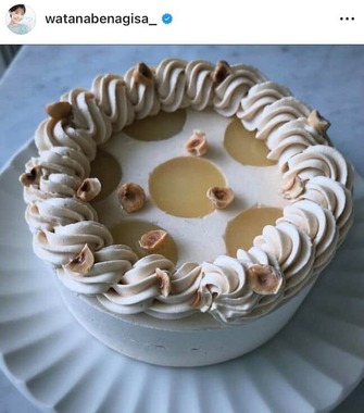 渡邊渚さんのインスタグラム（＠watanabenagisa_）より