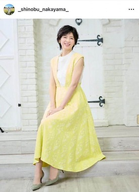 中山忍さんのインスタグラム（＠_shinobu_nakayama_）より
