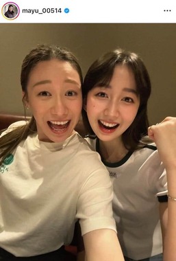 石川真佑さんのインスタグラム（＠mayu_00514）より