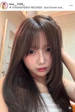 希空さんのインスタグラム（＠noa._.1126_）より