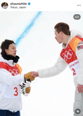 ショーン・ホワイトさんのインスタグラム（＠shaunwhite）より