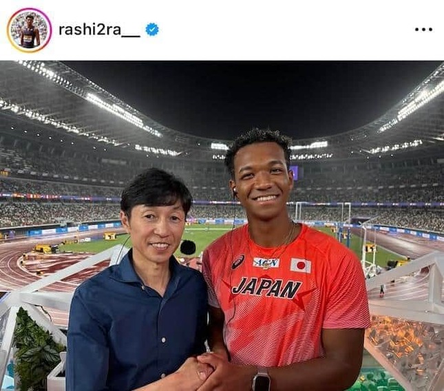 村竹ラシッドさんのインスタグラム（＠rashi2ra__）より