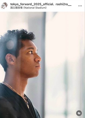 村竹ラシッドさんのインスタグラム（＠rashi2ra__）より