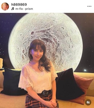 西本はるかさんのインスタグラム（＠h869869）より