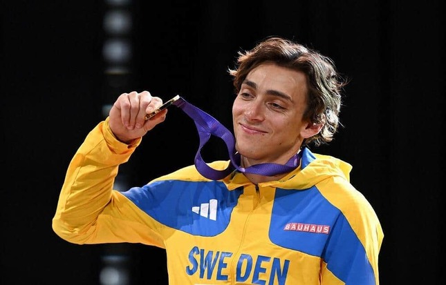 アルマント・デュプランティス選手（写真：ロイター/アフロ）