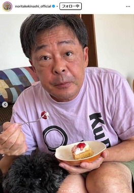木梨憲武さんのインスタグラム（＠noritakekinashi_official）より