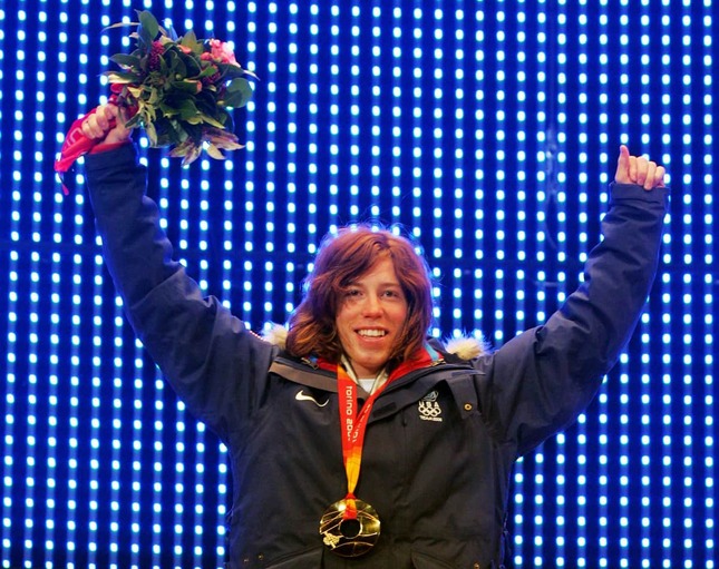 2006年トリノ五輪でのショーン・ホワイトさん（写真：ロイター/アフロ）