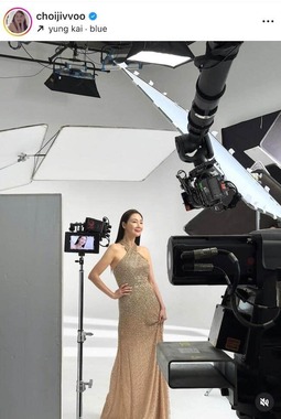 チェ・ジウさんのインスタグラム（＠choijivvoo）より