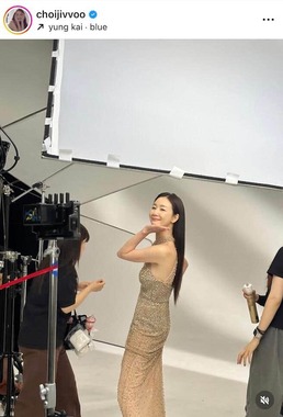 チェ・ジウさんのインスタグラム（＠choijivvoo）より