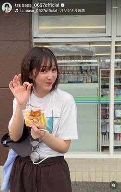 本田翼さんのインスタグラム（＠tsubasa_0627official）より