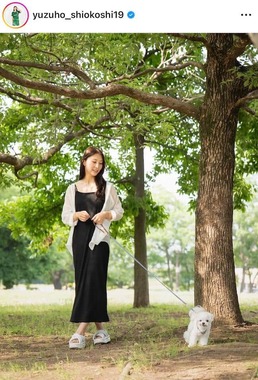 塩越柚歩さんのインスタグラム（＠yuzuho_shiokoshi19）より