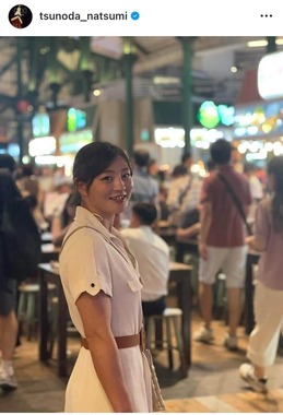角田夏実さんのインスタグラム（＠tsunoda_natsumi）より